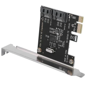 New SATA3.0 2-Port Expansion Controller Card Expansion Adapt for Windows 8 - Photo 1/13