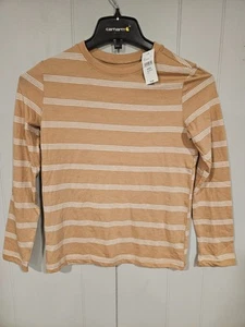 Essential Tee Jungen Langarm gestreiftes Shirt mehrere Farben und Größen Neu mit Etikett - Bild 1 von 22