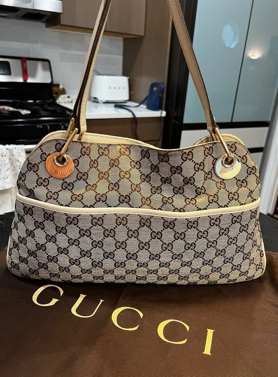 Gucci Canvas Exterior Shoulder Bag Bags & Handbags for Women for