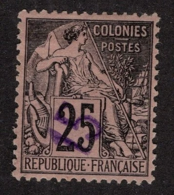 DIEGO SUAREZ / FRENCH COLONY / Y&T # 5 MINT NO GUM / CV 210$ - Image 1 of 3