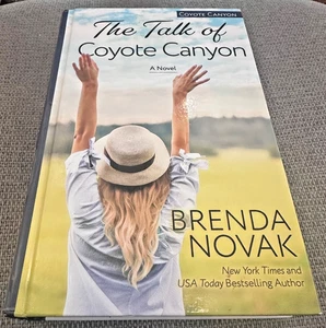 Talk of Coyote Canyon, Large Print, 2023, Novak, HC - Picture 1 of 8
