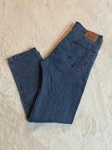 Levi's 505 Regular Fit Jeans Herren W34 L32 Straight Leg Medium Wash Denim - Bild 1 von 5
