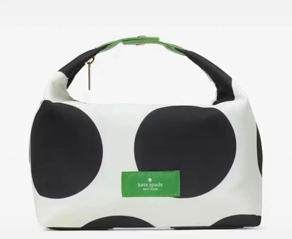 Bolsa cosmética nova com etiquetas Kate Spade Chelsea Delightful Dot Print ~média~ - Imagem 1 de 4