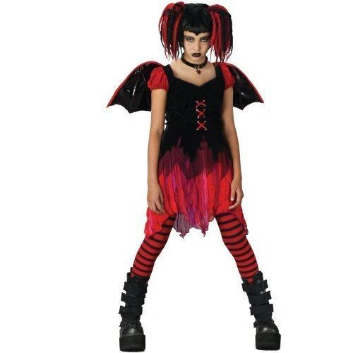 NWT Goth Party - Lilith Goth Fairy Women's Costume w/ Wings S 6 8 NIP Halloween - Image 1 of 1