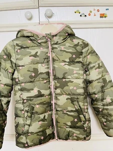 GAP Girls Winter Puffer Jacket Size M (8-9 years) - Picture 1 of 6