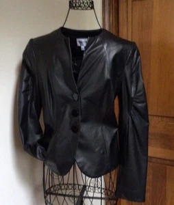 Armani Collection black lamb leather jacket, 6 - Picture 1 of 6