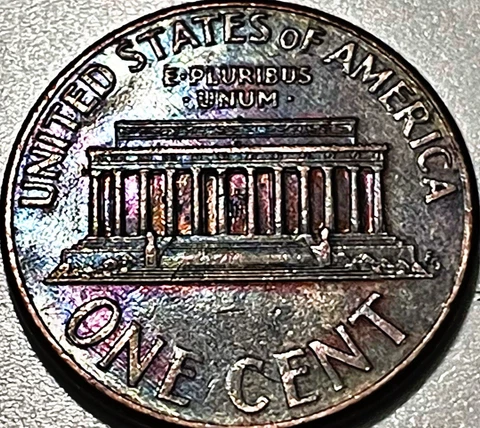 2003 D Penny Rare Dye luster Errors faded 2003 word on reverse collectible coin Cover