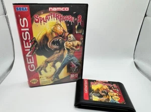SPLATTERHOUSE 3 FÜR SEGA GENESIS IN ORIGINAL HÜLLE & GETESTET! AUTHENTISCH! OHNE HANDBUCH - Bild 1 von 2