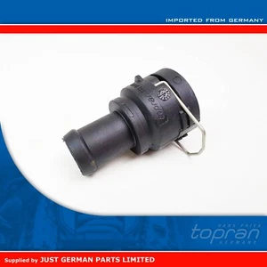 Coolant Hose Coupling Flange with Clip + Seal - VW Audi Seat Skoda - 3B0122291B - Picture 1 of 4