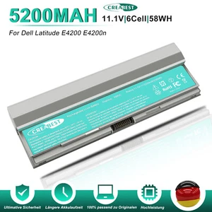 58WH W346C X595C U444C F586J R331H X784C 312-0864 Akku Für Latitude E4200 E4200N - Bild 1 von 12