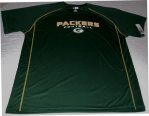 Camisa sintética cuello redondo de los Green Bay Packers 2XL alta de los Packers fútbol americano verde NFL - Imagen 1 de 2
