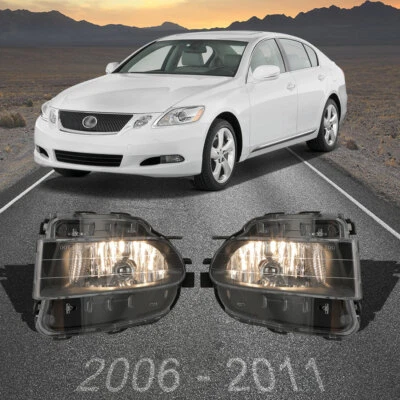 Fog Lights Lamps for 2006 2007 2008 2009 2010 2011 Lexus GS 300 350 430 450H 460 - Image 1 of 4