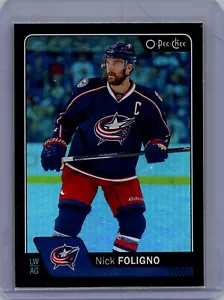 2016-17 O-Pee-Chee #209 Nick Foligno Black Rainbow Foil #/100 - Picture 1 of 2