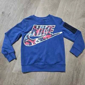 Kids' Size 6 Sportswear Thrill Zip Pocket Crewneck-A - Picture 1 of 5