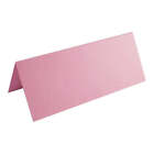 100 X Light Pink Blank Table Name Place Cards For Weddings & Parties
