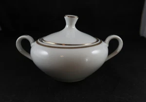 Vintage St. Regis Fine China SUGAR BOWL & LID Ivory with Gold Rim Japan 102 - Picture 1 of 7