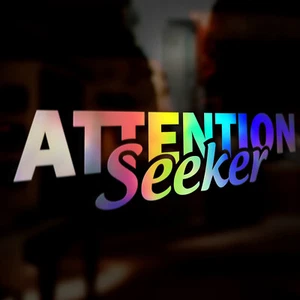 Achtung Sucher Auto Aufkleber Sticker Öl Slick holografisch Camper Van Caravan JDM - Bild 1 von 1