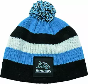 Penrith Panthers Official NRL Chunky Knit Baby Infant Winter Supporter Beanie - Picture 1 of 1