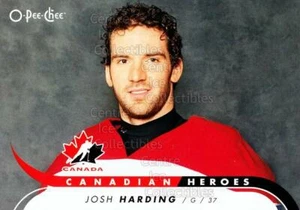 2009-10 O-Pee-Chee Canadian Heroes #CBHA  Josh Harding - Picture 1 of 1