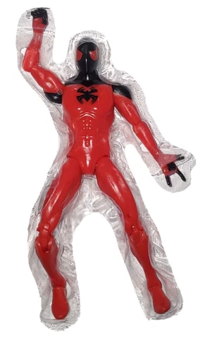 Marvel Legends SCARLET SPIDER 3.75" Figure Comic Packs Ben Reilly Spiderman Cover