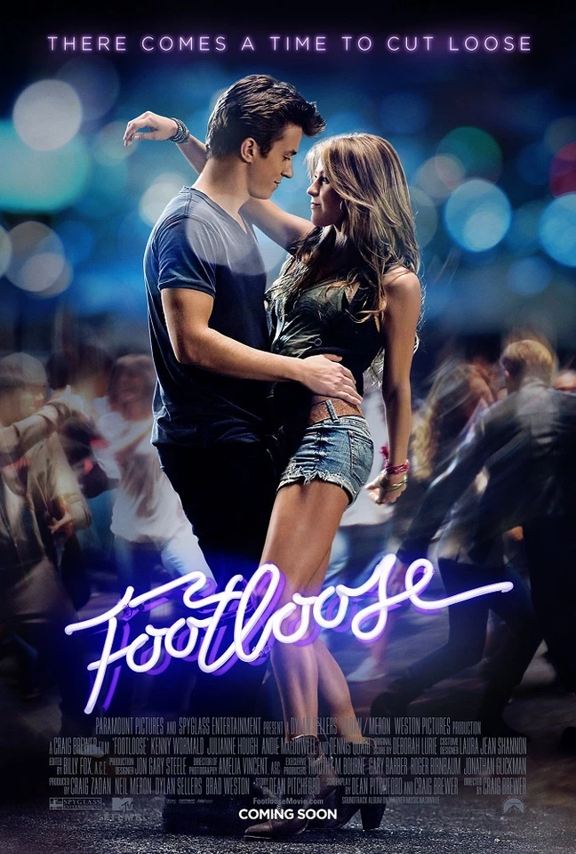 Póster de la película Footloose (2011) póster de Kenny Wormald, póster de Julianne Hough (b) Foto 1 de 1