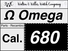 1 PC OMEGA 680 Original Parts de Rechange Movement Vintage Original New NOS 3WC