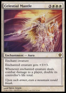 MTG CELESTIAL MANTLE POOR - MANTO CELESTIALE - ZEN - MAGIC - Bild 1 von 1