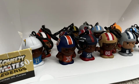 NFL  Squeezymates Legends Series 1 w/ Clip Cover