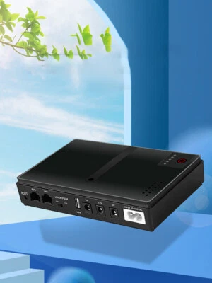 Tragbar UPS 5/9/12V 10400mAh Unterbrechungsfreie Stromversorgung für WiFi Router - Bild 1 von 4