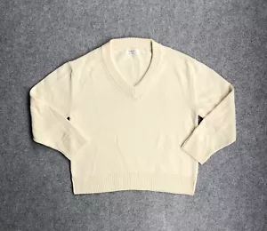 MARC O‘POLO Herren Retro Pullover Gr. S 90er Strickpullover Oversize 8007 Beige - Bild 1 von 10