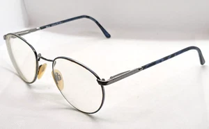 Altair Unisex Eyeglasses Model 510 Silver & Blue Tortoise Italy Frames Only - Picture 1 of 11