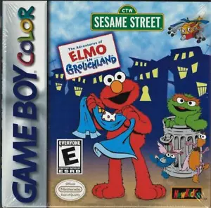 Elmo en Grouchland GBC (Nuevo Sellado de Fábrica Versión de EE. UU.) Game Boy Advance - Imagen 1 de 3