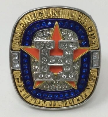 American League Baseball Champions 2021 Houston Astros Souvenir Ring #44 Alvarez - Image 1 of 4