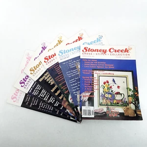STONEY CREEK CROSS STITCH Magazine Lot of 6 - Complete 2001 Jan-Dec Collection - Picture 1 of 18