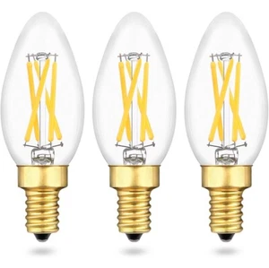 B11 E26 LED Candelabra Bulbs 40W Equivalent, Dimmable LED Candle Light Bulbs, 4W - Picture 1 of 4