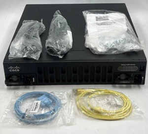 CISCO ISR4451-X 4 PORT GIGABIT ROUTER WITH DUAL AC - Picture 1 of 3