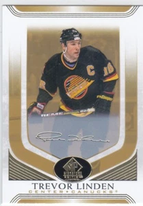 2020/21 SP SIGNATURE EDITION..TREVOR LINDEN..GOLD SCRIPT..CARD # 36..CANUCKS - Picture 1 of 1
