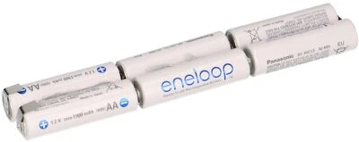 Akkupack 7,2V AA L2x3 AA Mignon LSD Zelle BK-3MCCE Modellbau Akku - Bild 1 von 4