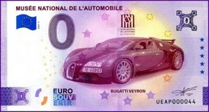MUSEE NATIONAL DE L'AUTOMOBILE / BILLET 0 € / NULL EURO-SCHEIN / UEAP 2024-5 - Imagen 1 de 1