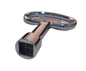 Chrome key only for 7mm and 8mm square locks - Picture 1 of 2