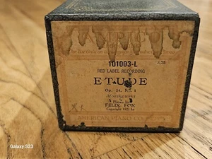 Etude  AMPICO  Piano Roll 101003-L Played By Felix Fox - Picture 1 of 2