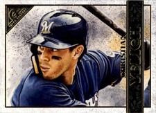 2020 Topps Gallery #8 Christian Yelich Milwaukee Brewers