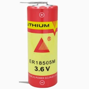 ER18505M 3.6V Battery 3500mAh Non Rechargeable Water Meter Soldering Foot Model - Picture 1 of 3