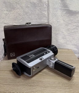 Cosina Super 8 Kamera + Objektiv + Ledertasche – sehr guter Zustand - Bild 1 von 11