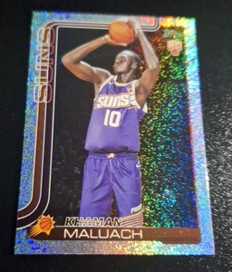 2025-26 Topps Basketball Sandglitter Parallel SP #210 Khaman Maluach RC Phoenix! - Bild 1 von 2