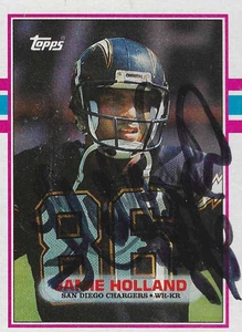 Jamie Holland The Ohio State Buckeyes/ Chargers  Personally Autographed Card - Picture 1 of 1