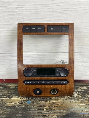 Ford Expedition 2007 a 2014 control de temperatura climático con radio bisel OEM LEER Foto 1 de 4