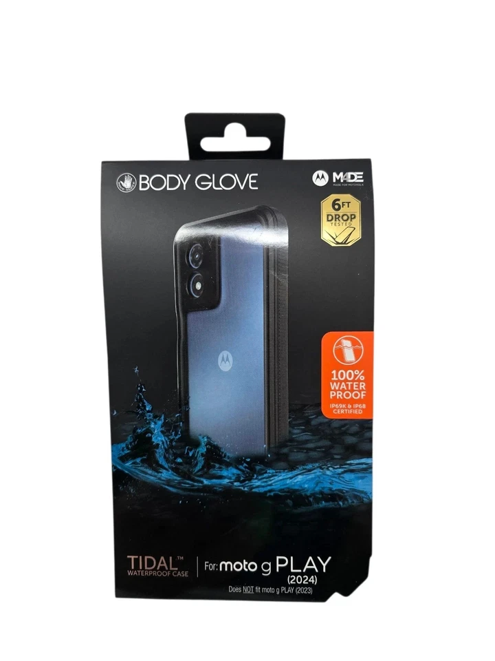 Body Glove 100105851 Tidal Funda Impermeable para Motorola Moto g Play 2024 OB Foto 1 de 1