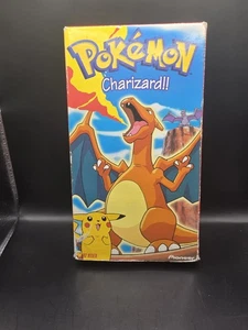 Pokemon Charizard VHS 1998  Charizard TV Show Pokémon Viz Video Pioneer English - Picture 1 of 10