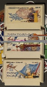 Final Fantasy 1 2 3 I II III Lot Nintendo Famicom  Japan Import US Seller TESTED